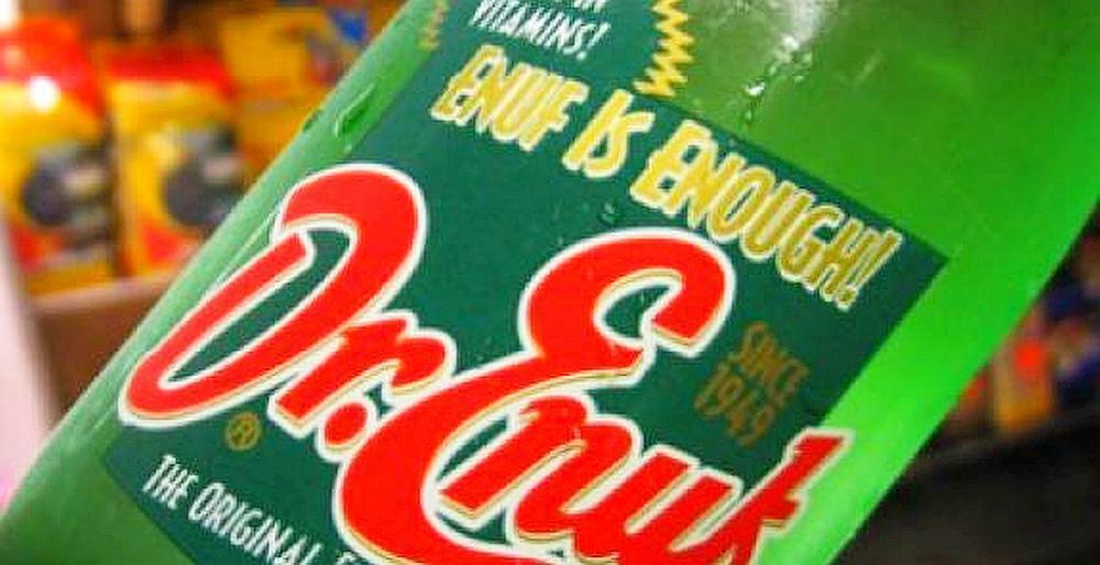 Dr. Enuf Regular Original Carton 4 fresh 12 oz glass bottles doctor