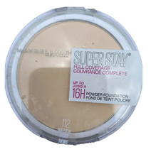 Maybelline Superstay Full Coverage Powder Foundation #112 NATURAL IVORY New - $16.01