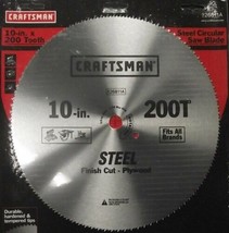 Craftsman 26811 10" x 200 Tooth Saw Blade Crosscut / Plywood - $4.95