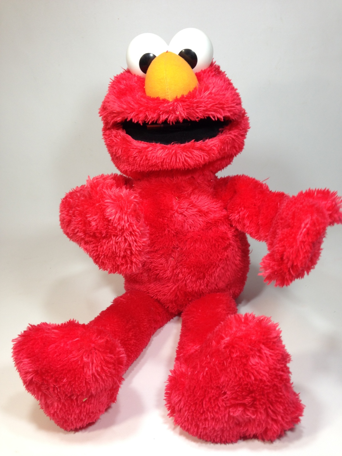Sesame Street Talking Big Hugs ELMO Singing Stuffed Plush Hasbro Doll