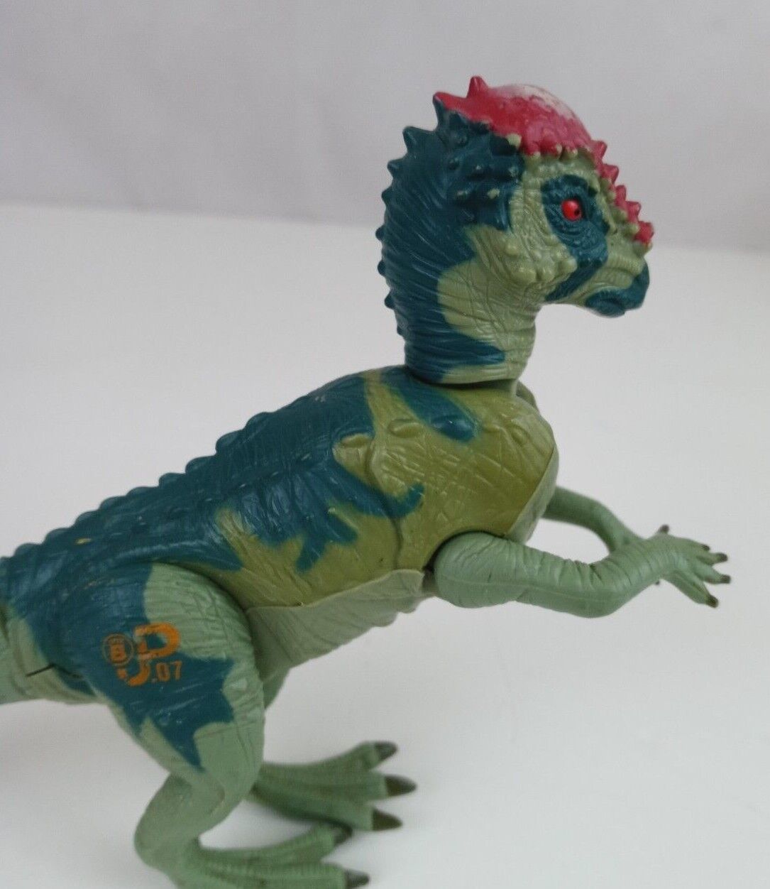 1997 Hasbro Jurassic Park JP 07 Pachycephalosaurus Ram Head Figure ...