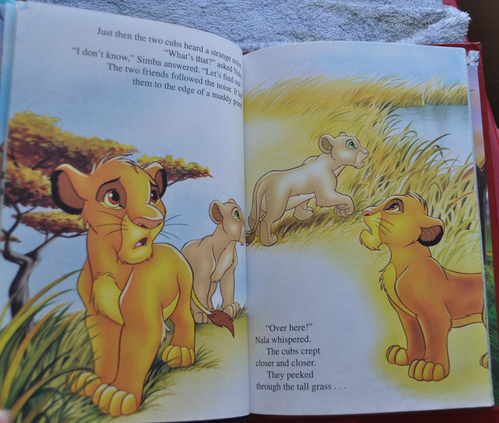 Disney S Lion King Book Simba Nala Help And 50 Similar Items