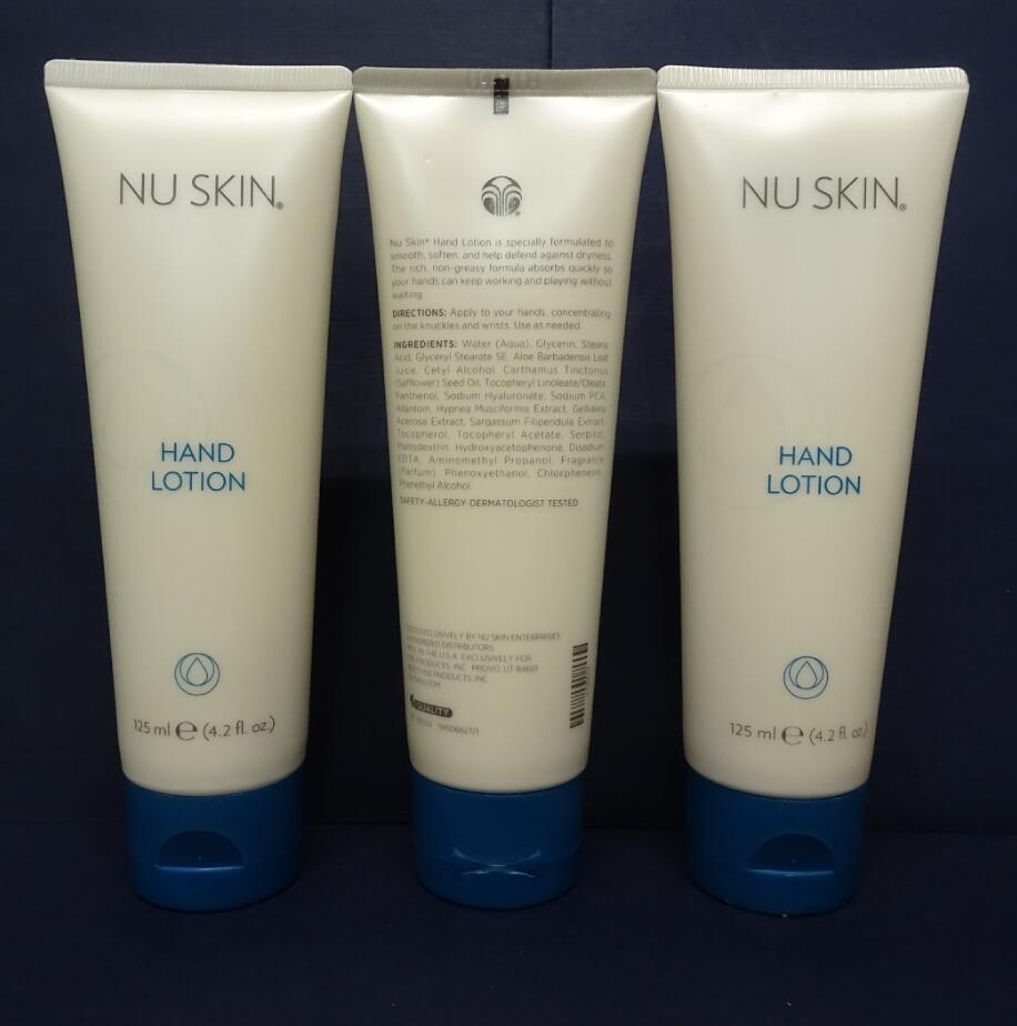 Three pack Nu Skin Nuskin Hand Lotion Moisture Hydrate Soft 125ml 4