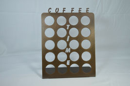 Coffee Time K cup pod holder storage decorative in many colors holds 20 pods  image 7