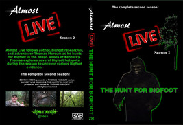 Almost Live:The Hunt for Bigfoot (DVD,2018) Real Bigfoot Research! 2 Dis... - $14.85