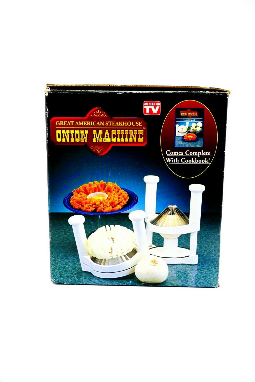 Great American Steakhouse Onion Machine Maker Home Made Bloomin' Onions