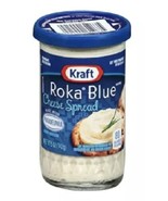 Roka Blue Cheese Spread 5oz Kraft glass Jar Holiday Cheese Balls Limited... - $15.99
