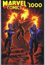 2019 Marvel Comics #1000 Greg Hildebrandt Variant Cover Captain America image 1