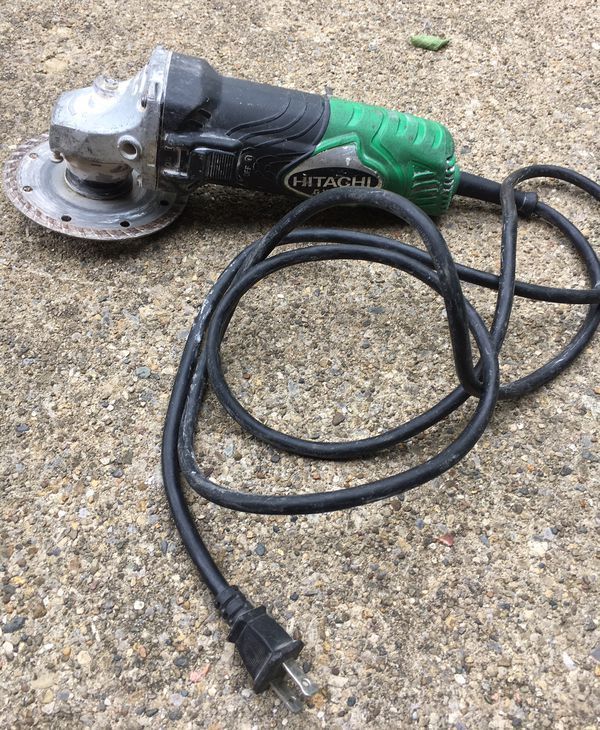 Hitachi G12SR3 41/2 in 6 Amp Trigger Switch Corded Angle Grinder