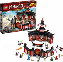 LEGO ninjago Monastery of The Spinjitzu Includes 8 Minifigures 29 x 32 X... - $357.39