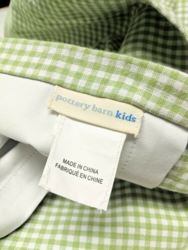 Pottery Barn Green And White Gingham 1 And 23 Similar Items