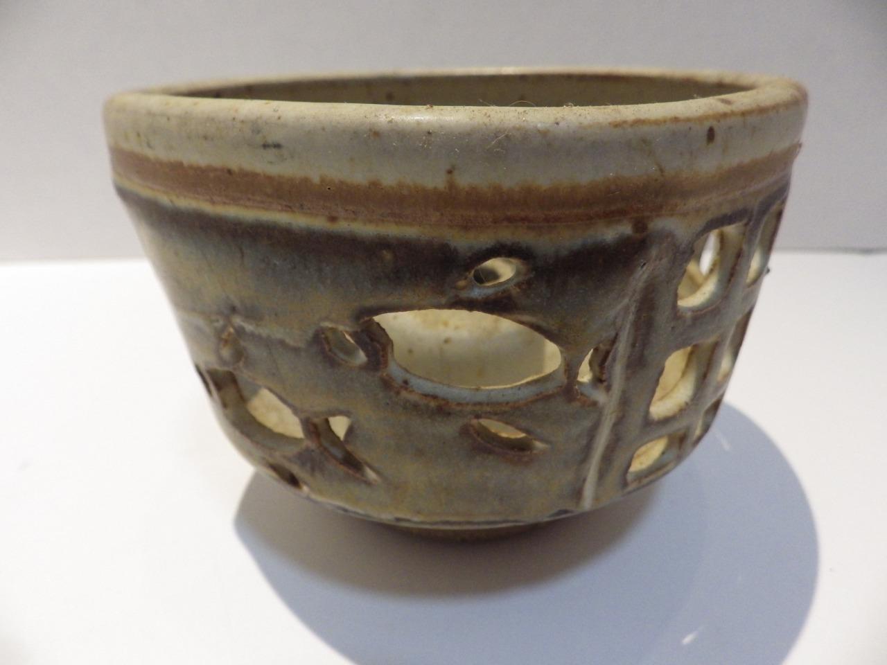 Vintage Wally Smith Reduction Fired Pottery Gatlinburg TN Studio