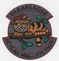 USAF Pararescue We're All Mad... You Know Patch In Stock 4'' - $13.85
