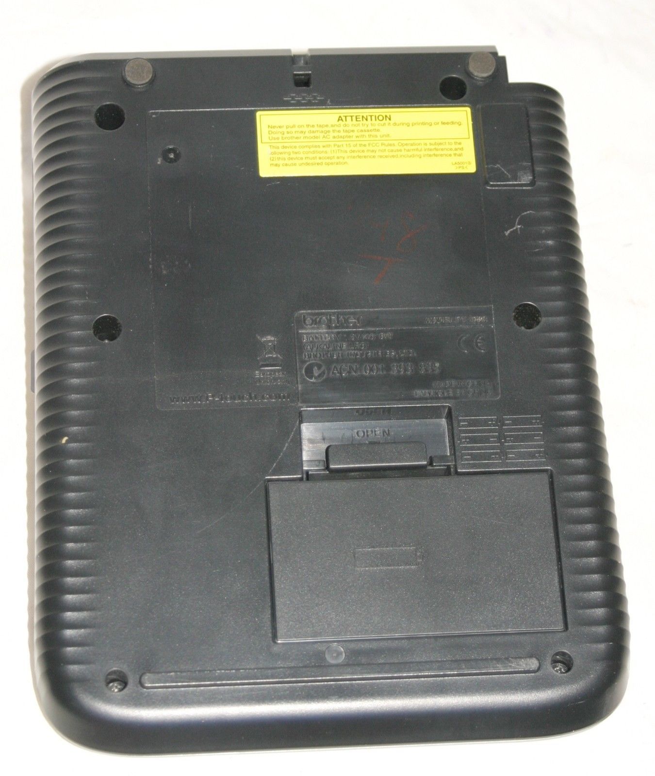 Brother P Touch PT1830 TZ Tape Label Maker Printer QWERTY Working VG