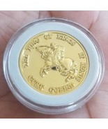 Gold Tone Sikh The King of Kings Guru Gobind Singh Ji Khalsa 1699 Token ... - $26.88
