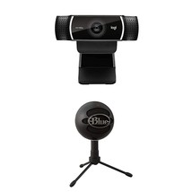New Logitech C922X Pro Stream Webcam  Full 1080P Hd Camera &amp; Blue Snowbal - $175.99