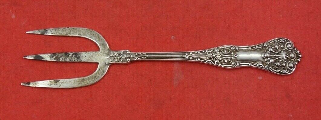 Primary image for New King by Dominick & Haff Sterling Silver Toast Fork 6 7/8" Custom