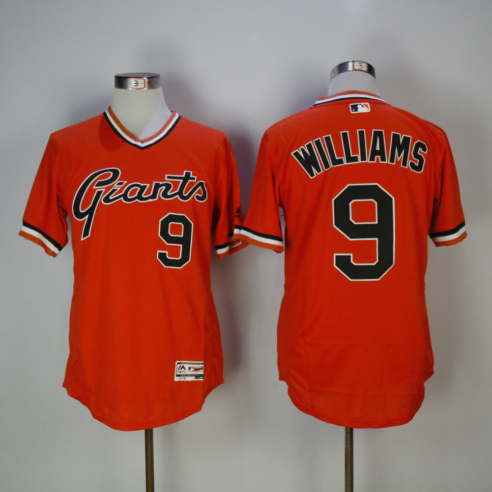 Men's San Francisco Giants #9 Matt Williams Jersey ...