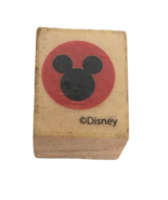 Disney Rubber Stamp Tiny Mickey Mouse Silhouette Card Making Travel Vaca... - $4.99