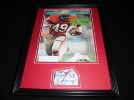 Earl Cooper Signed Framed 1981 Sports Illustrated Magazine Cover Display 49ers