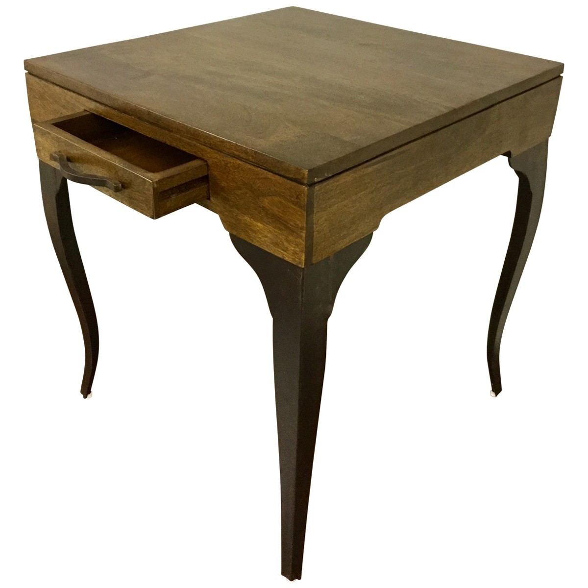 Melange Square Accent Side Table With Storage Drawer - Tables