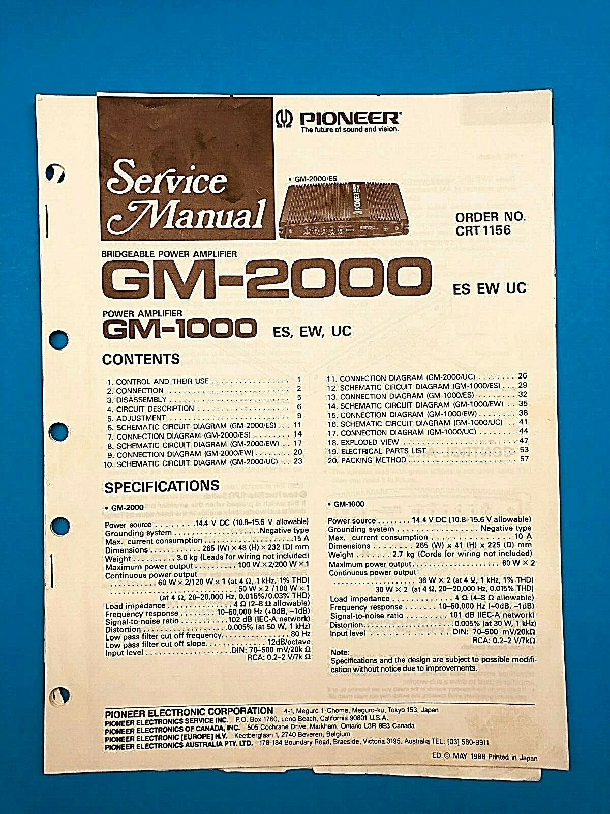 Pioneer Gm 840 Wiring Diagram Zanotti Gm Wiring Diagram Rccar Wiring 2010menanti Jeanjaures37 Fr