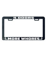 4 Four doors more whores license plate frame holder tag - £4.80 GBP