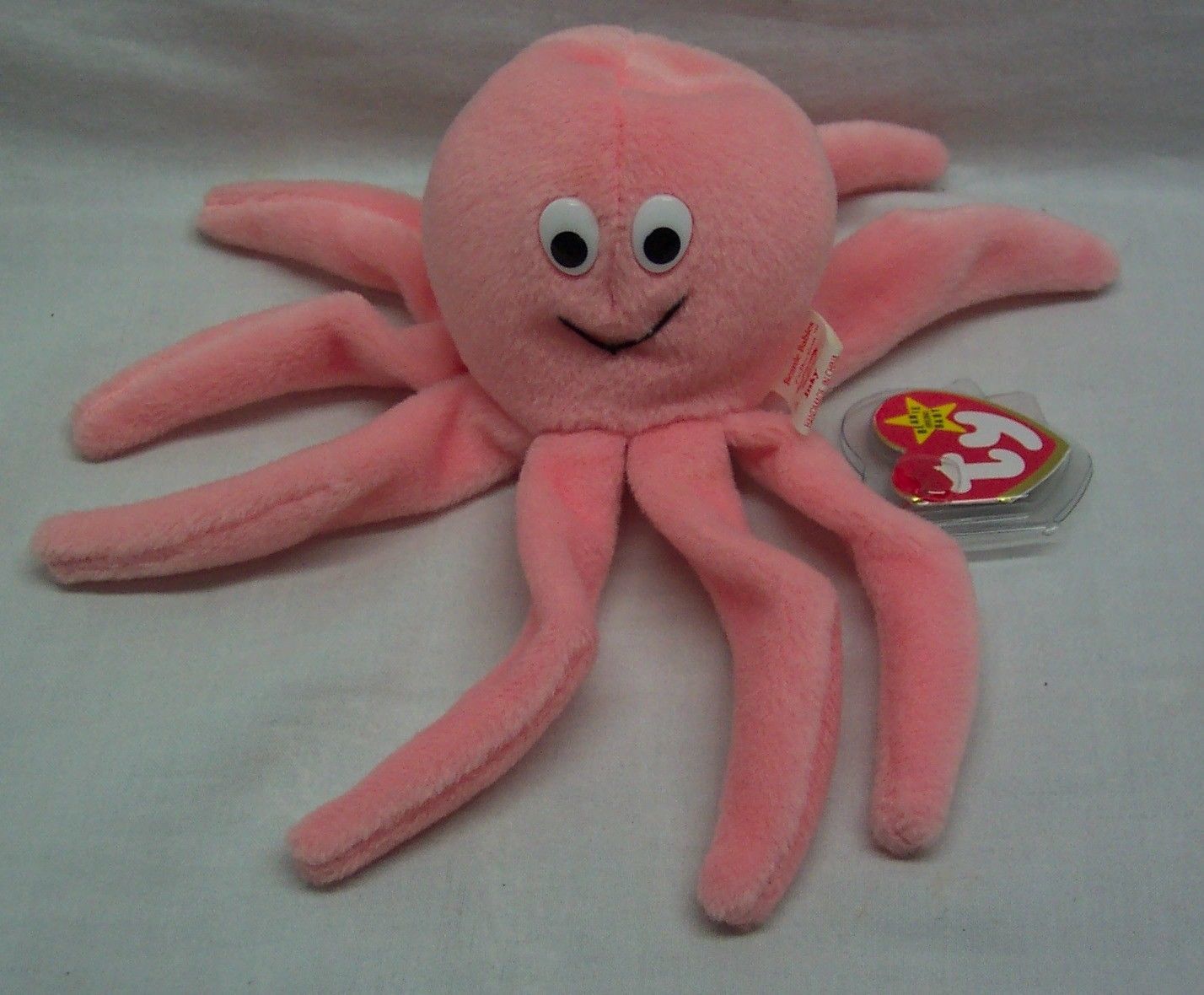 pink octopus beanie baby