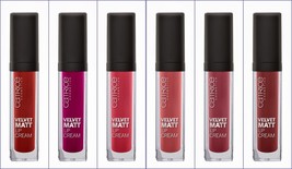 NEW Catrice Products! Velvet Lips! Velvet MATT Lip Cream- Choice Your Color - $6.95