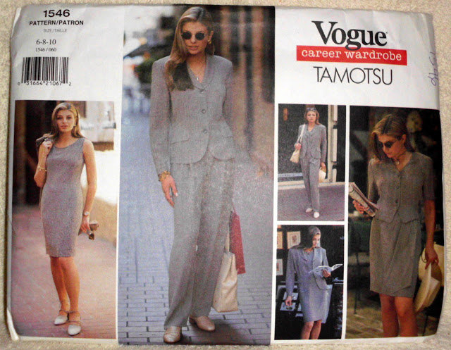 Vogue Career Wardrobe Tamotsu Pattern 1546 And Similar Items