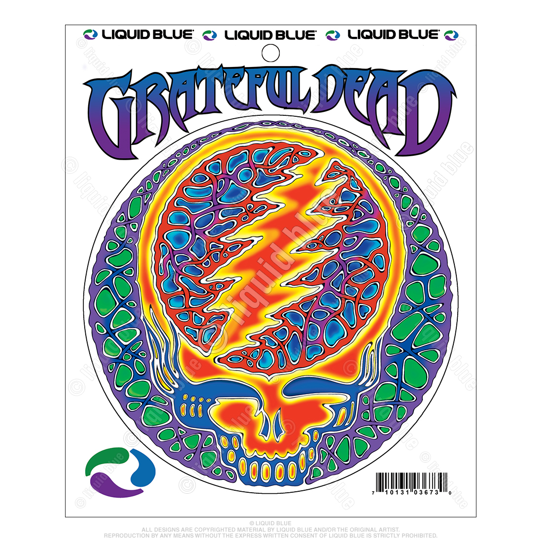 Steal Your Face Fractal II Sticker