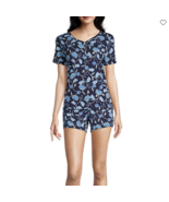 Liz Claiborne Short Sleeve 2-pc. Shorts Pajama Set Sizes S, L  New Floral - $19.99