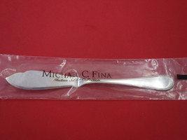 Perlinato By Fina-Italy Sterling Silver Fish Knife FH AS 8" New - $107.91