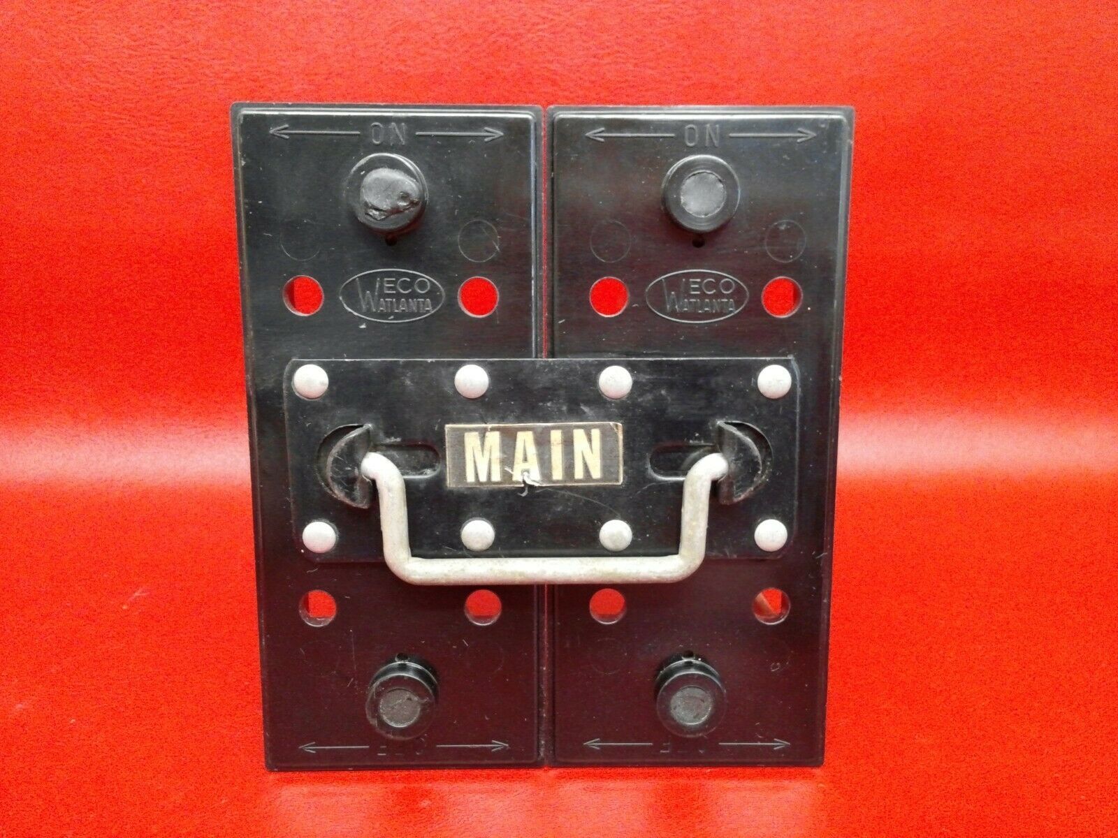 ITE WALKER WECO ATLANTA 100 AMP MAIN FUSE PULL OUT P1002A Circuit