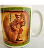 Rivers Edge Products 3 D Squirrel Mug &quot;Drink Coffee Do Nutty Things Faster&quot; - $23.38