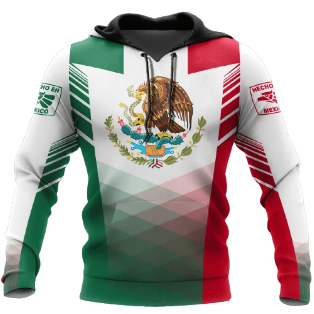 Mexican Flag Mexican Eagle Coat of arms of Mexico Full 3D AOP Classic T ...