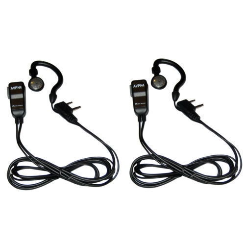 Walkie Talkie Earpiece And Mic Wrap Around Ear Headset For Midland 2 Way Radios Headsets