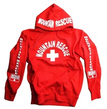 Mountain Rescue Hoodie Sweatshirt Red - $39.99
