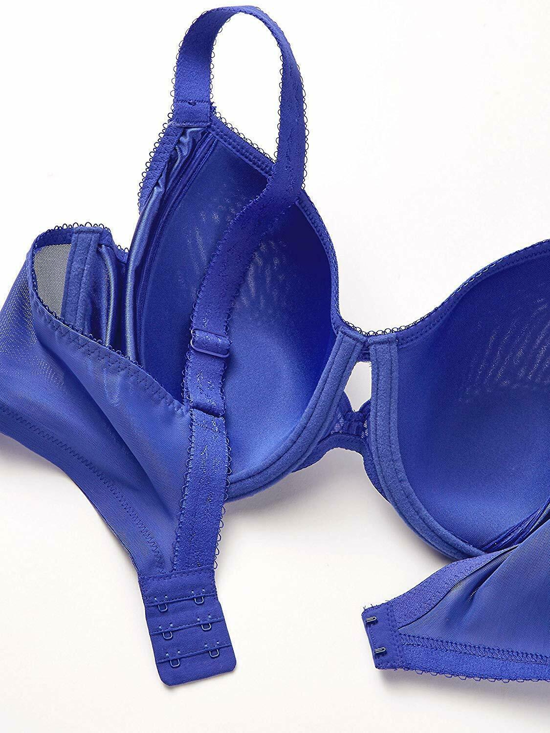 Elomi ULTRAMARINE Charley Underwire Spacer TShirt Bra, US 36L, UK 36HH