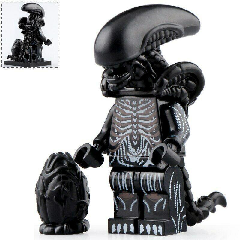 5pcs/set Alien & Predator - Xenomorph Monster Themed Minifigures Gift ...