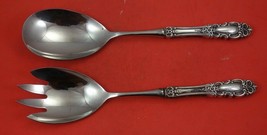 Grand Duchess by Towle Sterling Silver Salad Serving Set 2 Piece HHWS 11 3/4" - $107.91