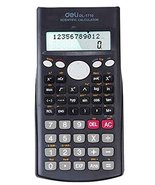 Compact Design Scientific Calculator with Lid [Black] - $19.01