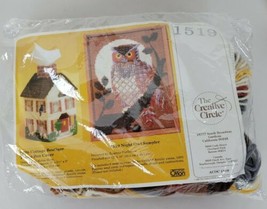 Vintage NIP Creative Circle Night Owl Sampler Kit 1519 Parfionow 12x16 1985 - $9.90