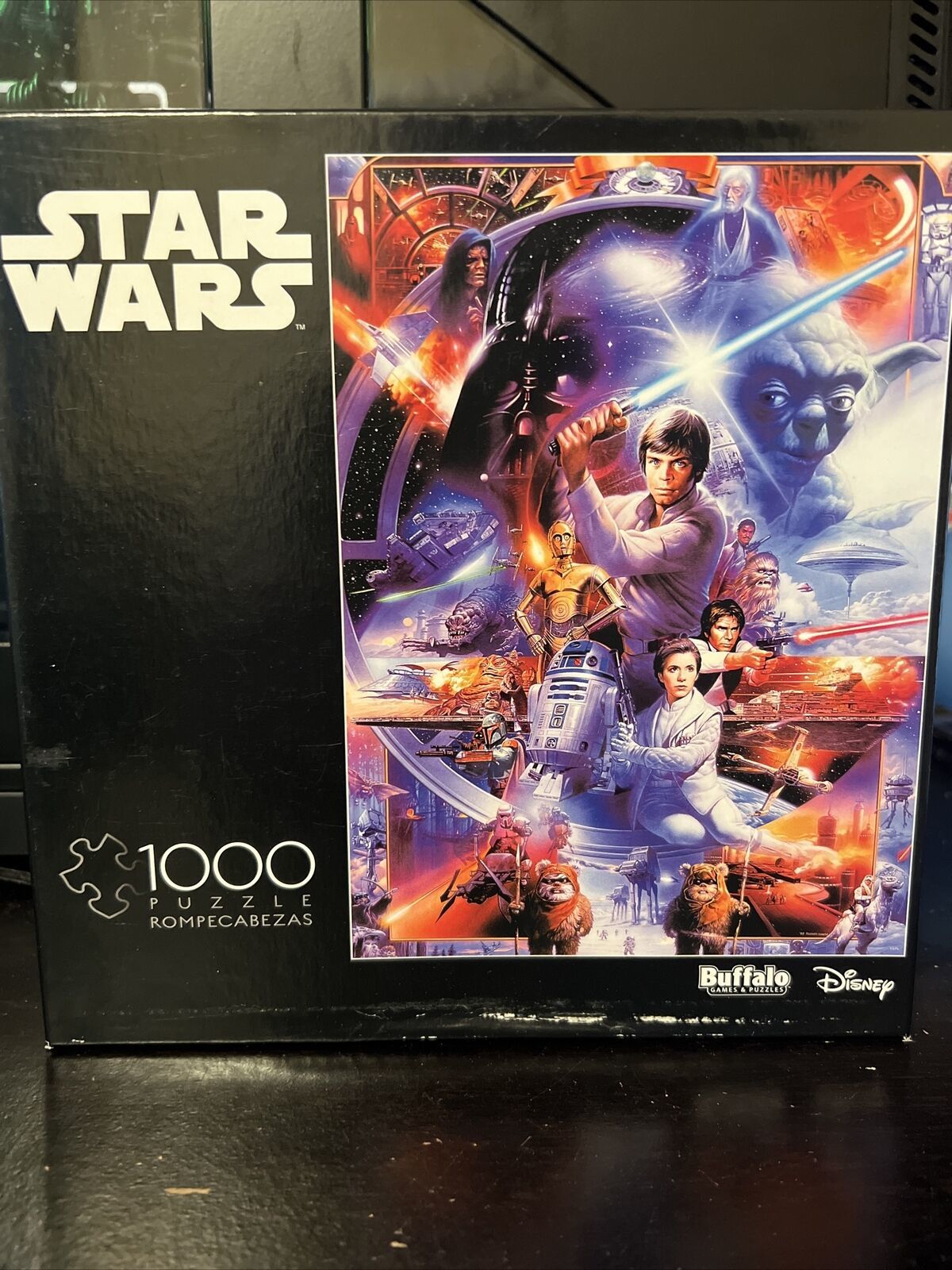 Star Wars 1000 Piece Puzzle“Impressive... Most Impressive”NIB Buffalo Games Jigsaw