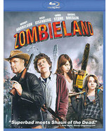 Blu-ray Zombieland Woody Harrelson Emma Stone Zombie 1080 HD DTS Dolby O... - $8.80