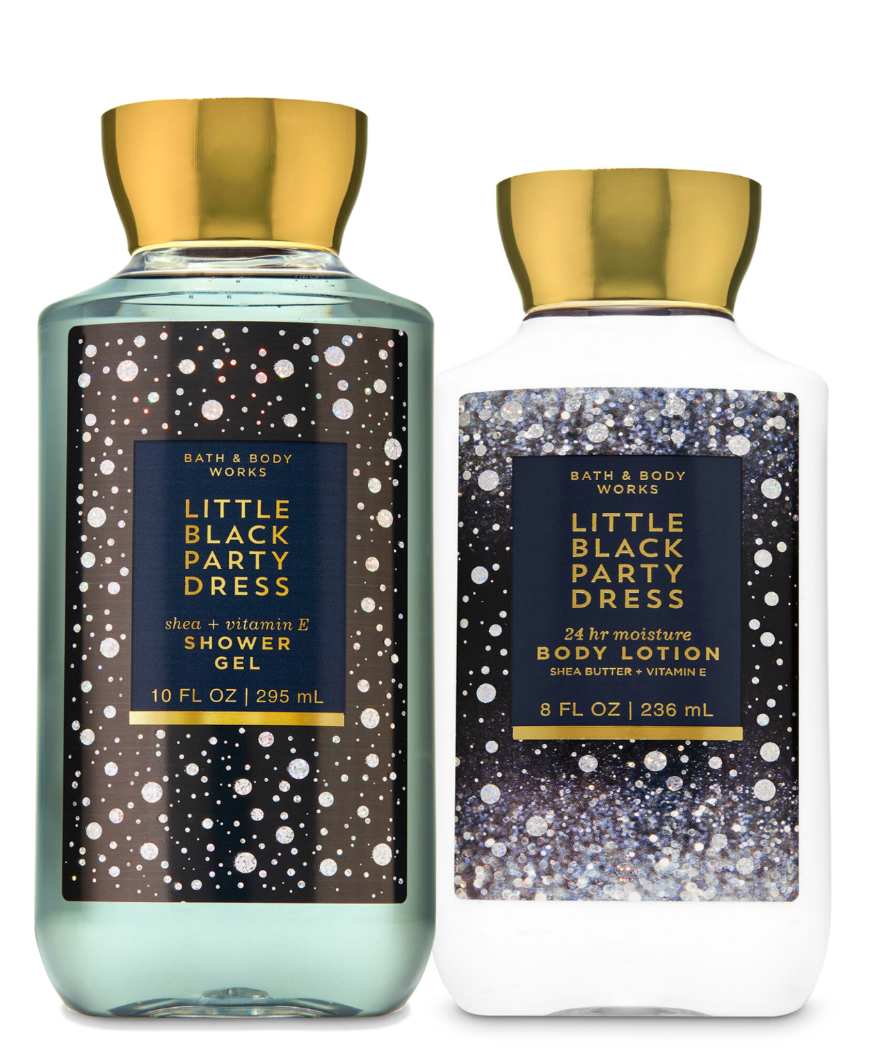 Primary image for Bath & Body Works Little Black Party Dress Body Lotion + Shower Gel Duo Set