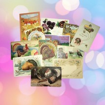 12 Pcs. Vintage &quot;Thanksgiving&quot; Postcards - $24.75