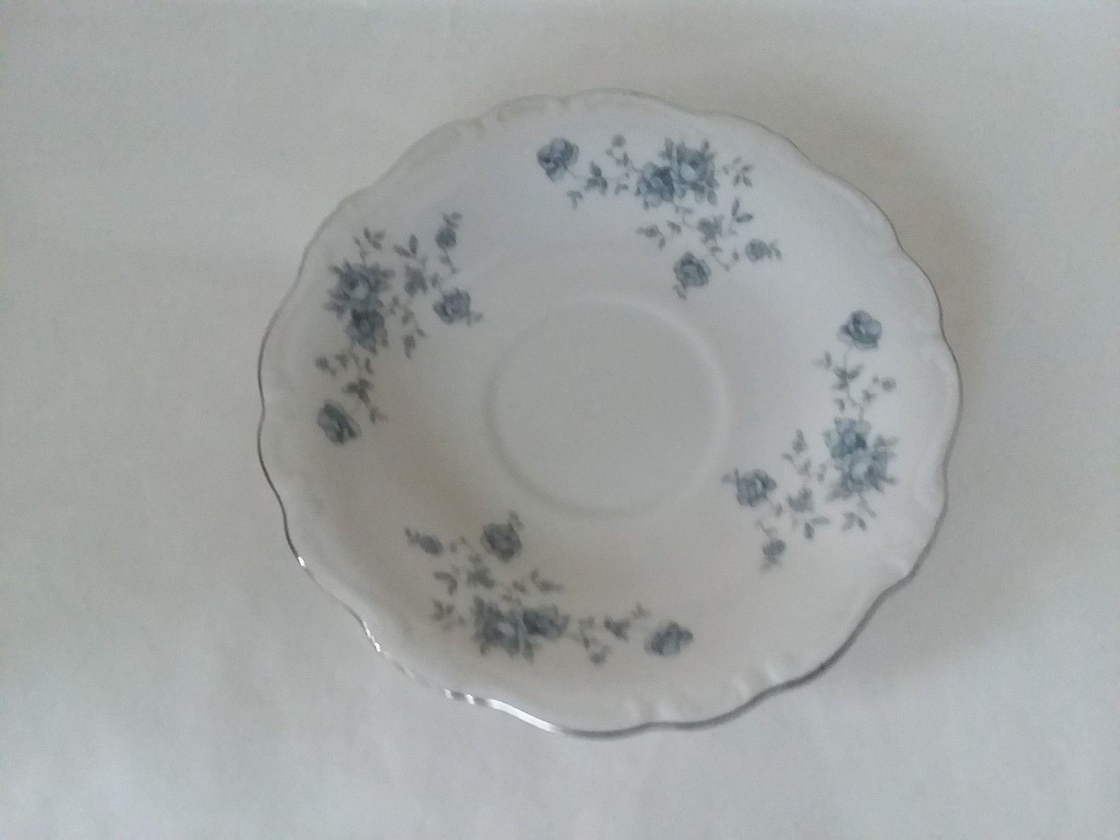 Blue Garland by Johann Haviland Bavaria Germany 6" Saucer Haviland