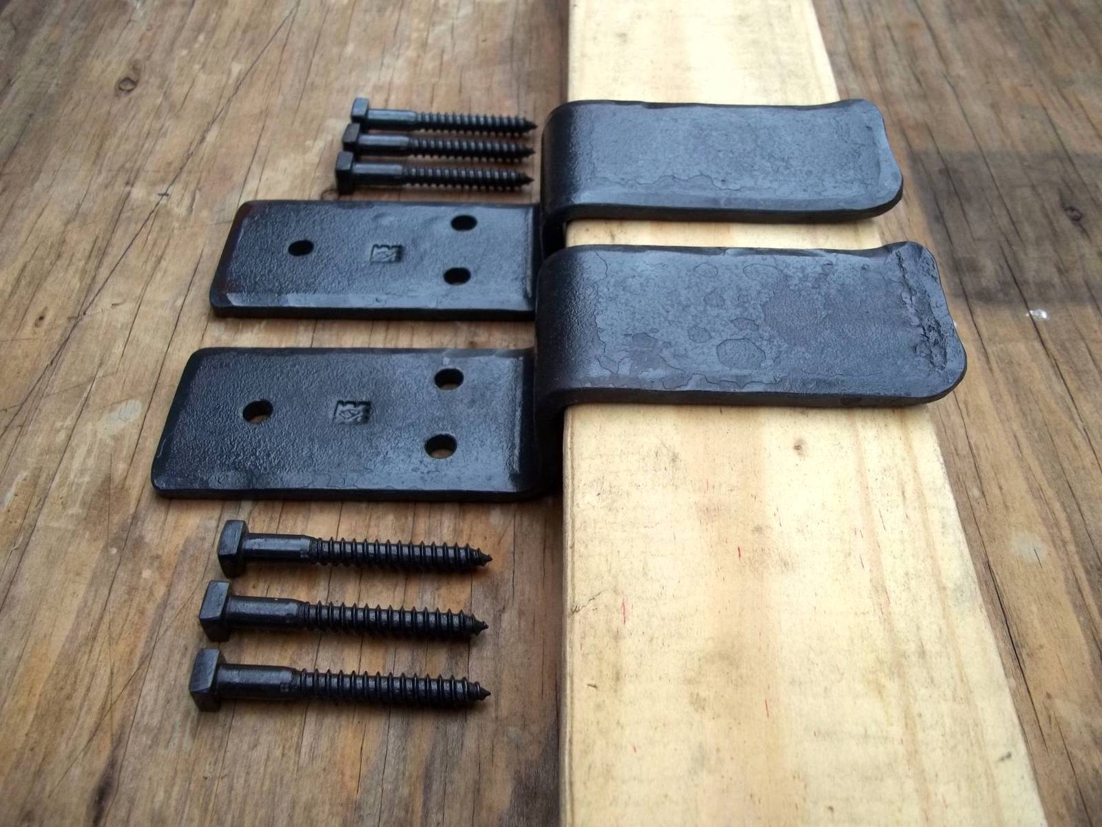 Security Drop Bar Door Brackets Iron Hardware Hand Made in the USA Other Door Hardware