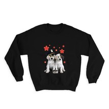 Labrador Puppies : Gift Sweatshirt Police Handcuffs Dogs Pets Funny Animals Crim - $28.95